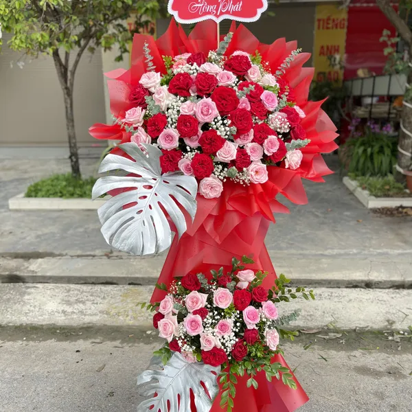 Kệ Hoa Khai Trương 05