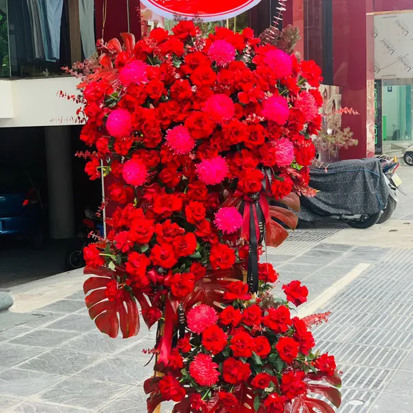 Kệ Hoa Khai Trương 14