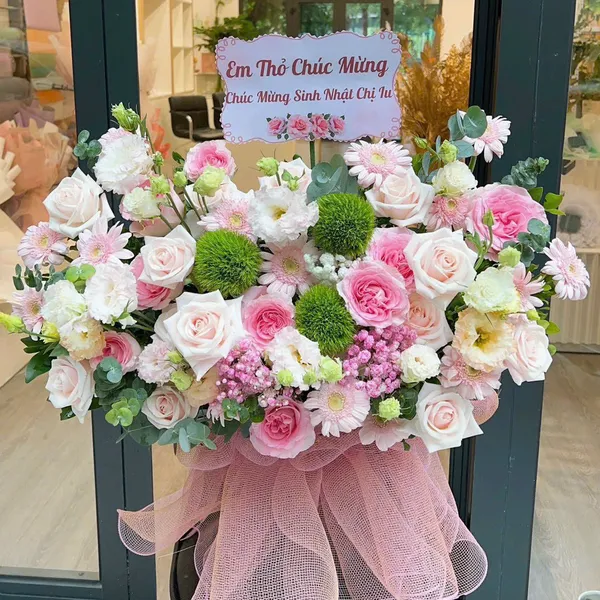 Giỏ Hoa Sinh Nhật 04