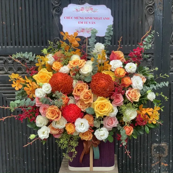 Giỏ Hoa Hải Phòng 07
