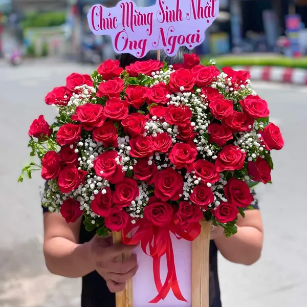 Giỏ Hoa Hải Phòng  08