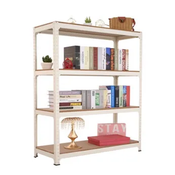 Kệ đa năng 2 trong 1 –4 tầng – bửng ván – màu trắng - 15WW