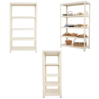 Kệ đa năng 2 trong 1 – 5 tầng – bửng tole – màu trắng - 18TW