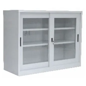Tủ cánh lùa kính rộng 1.2 m,  2 kệ 3 tầng