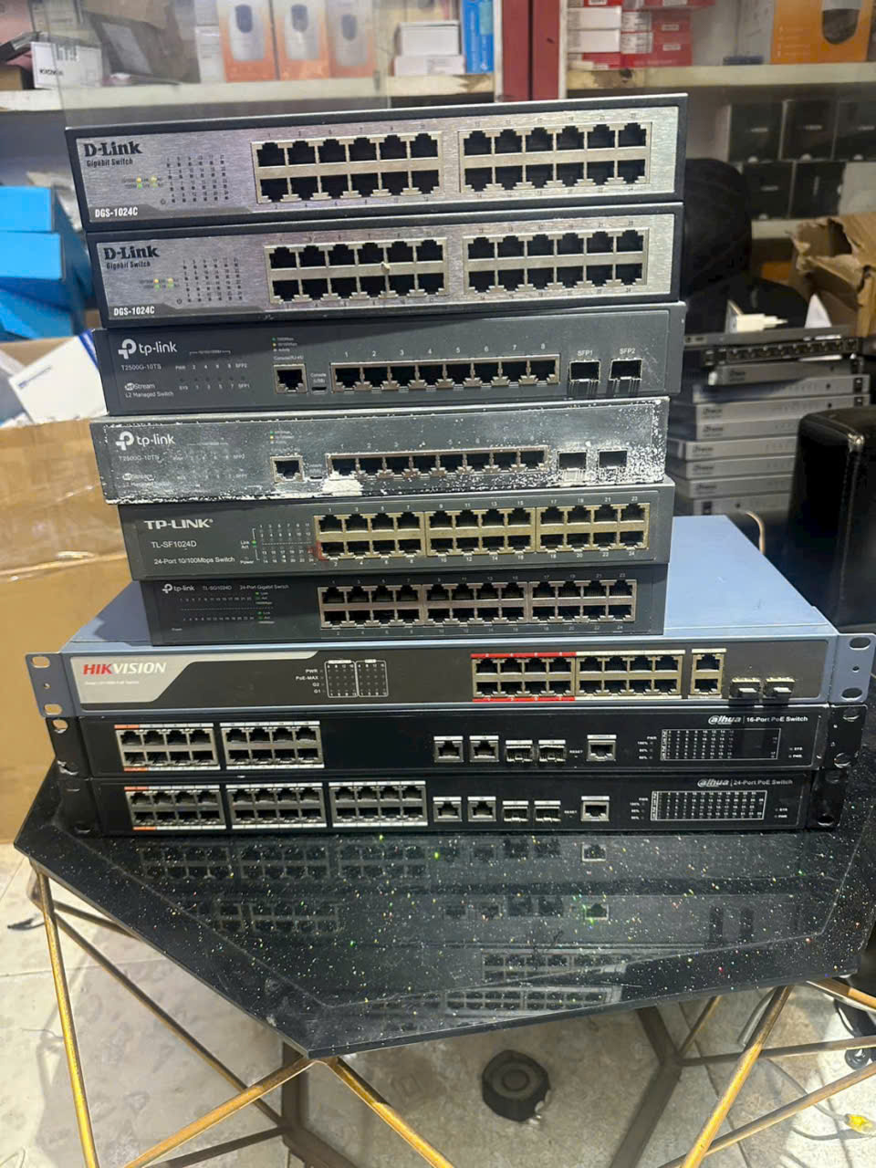 Thu mua camera,đầu ghi ,thiết bị mạng cũ giá cao tại đường Trần Phú Bảo Lộc