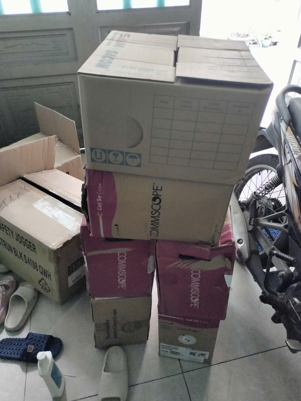 Thu mua thanh lý dây cáp mạng