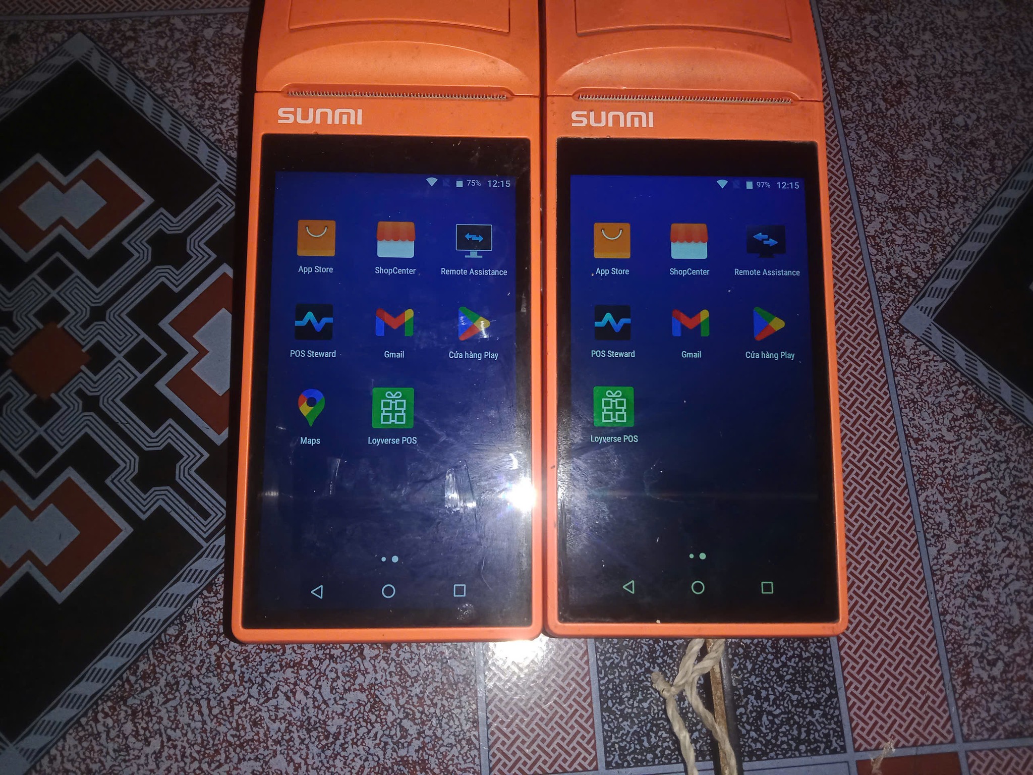 Thu mua máy in bill,Máy Poss cầm tay máy tính tiền,Ocha, Sunmi giá Cao nhất TPHCM