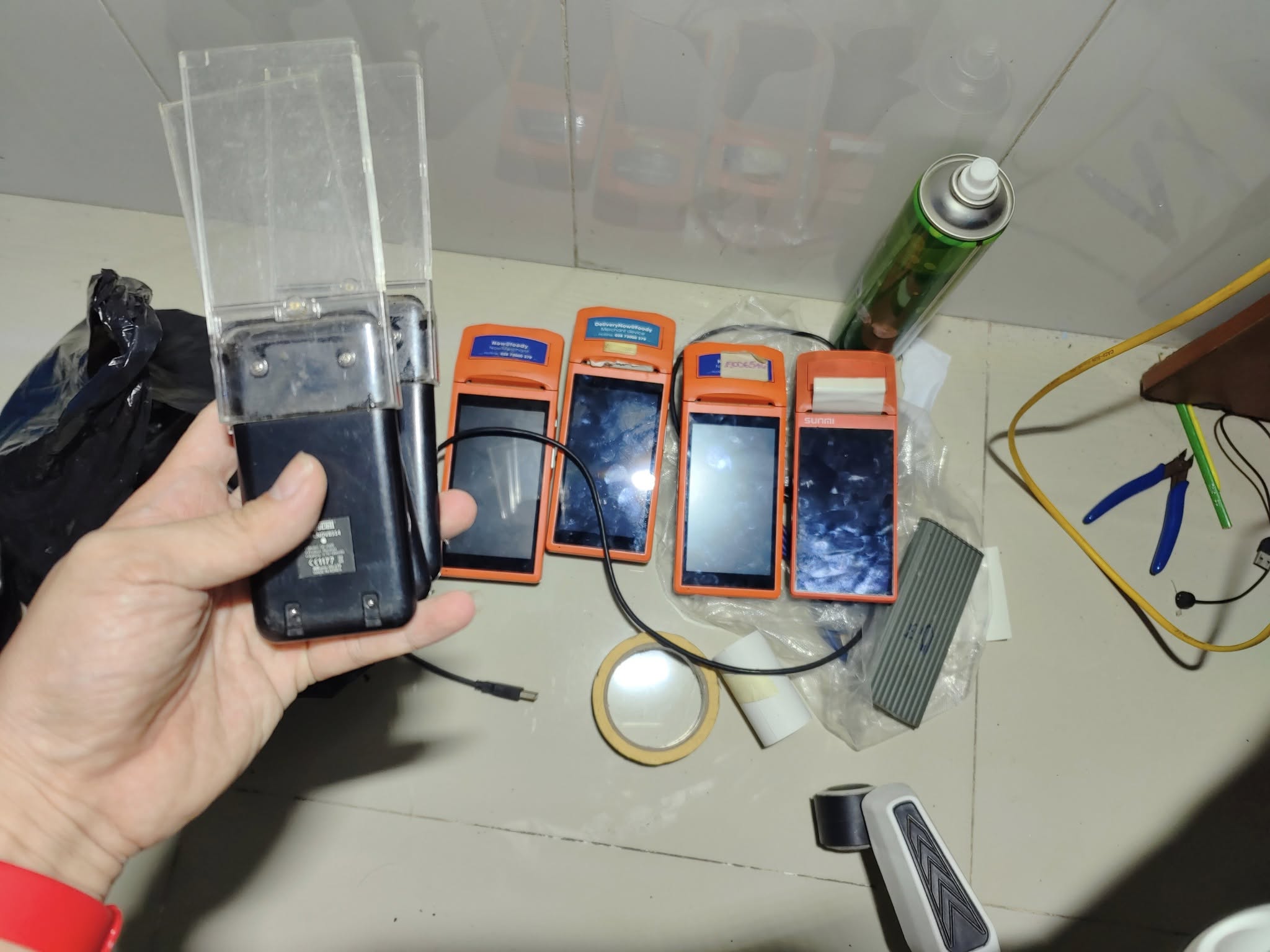 Thu mua máy in bill,Máy Poss cầm tay máy tính tiền,Ocha, Sunmi giá Cao nhất TPHCM