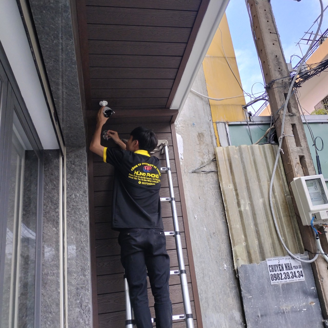 Lắp đặt camera yousee hai mắt giá rẻ tại Tân Phú