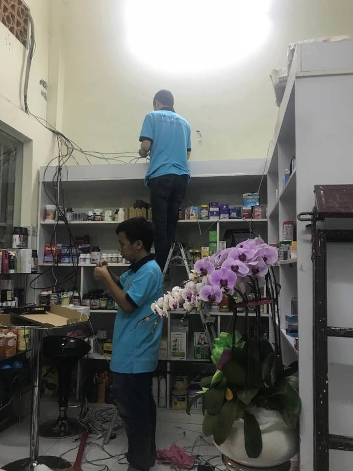 lắp đặt camera trọn bộ 4 camera tại quân 11