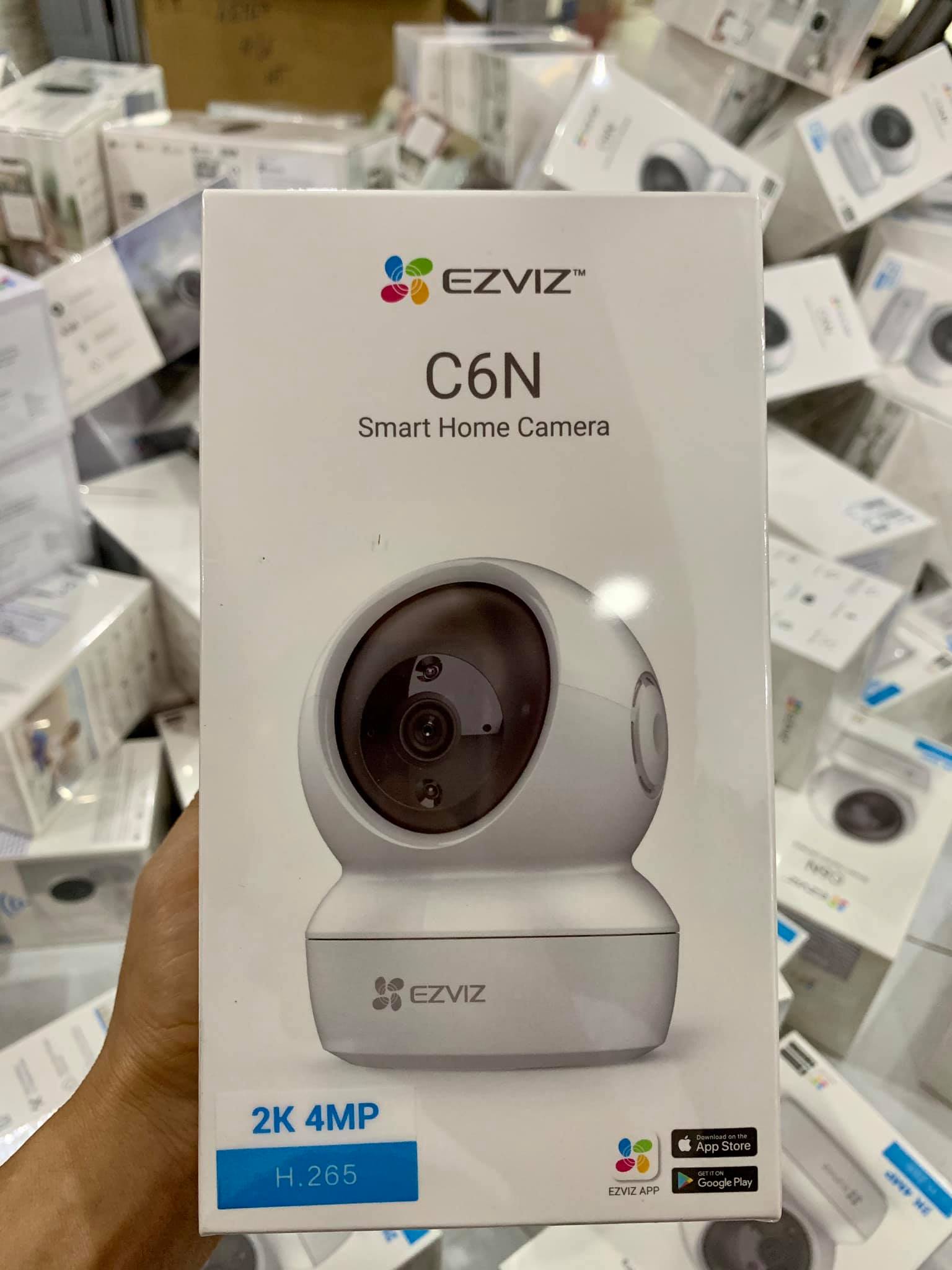 Camera EZVIZ C6N Chính hãng giá rẻ độ phân giảI 4MP quay quét toàn cảnh 360