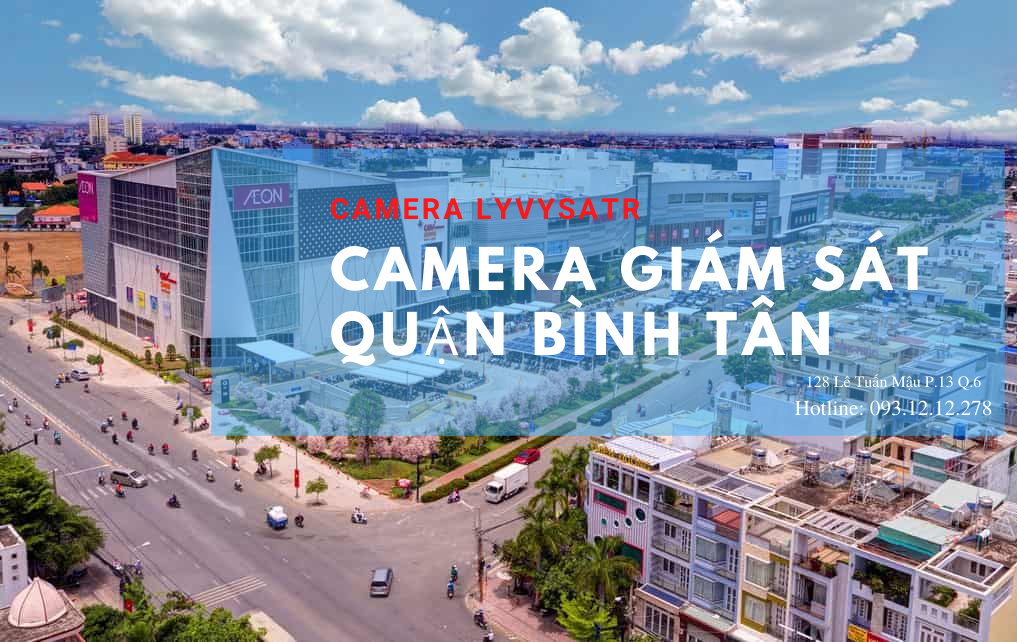 Lắp đặt trọn bộ camera giám sát wifi trên đường Chiến Lược, Ấp Chiến Lược, Tân Hòa Đông quận Bình Tân