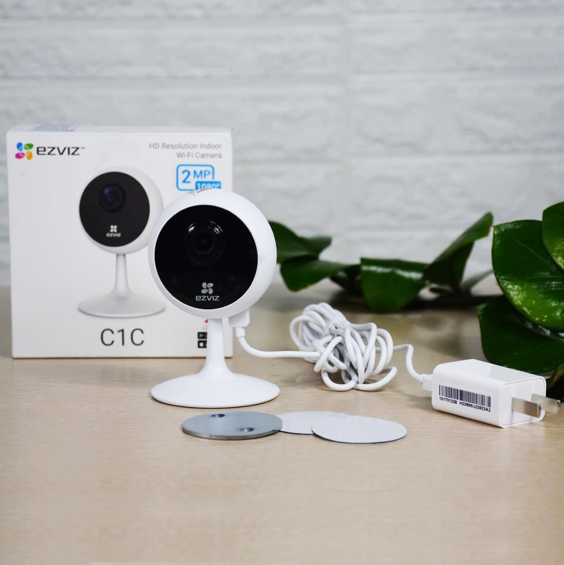 Lắp đặt trọn bộ 2 camera wif EZVIZ HIKVISION không dây giá rẻ chất lượng