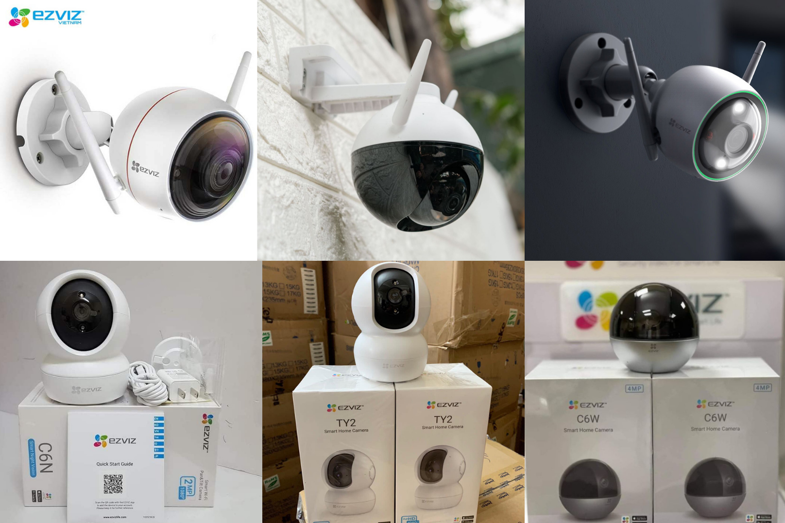 Lắp camera Ezviz trọn bộ camera Wifi, camera Analog giá rẻ đường đường Hồng Bàng, Hùng Vương, Hậu Giang quận 6
