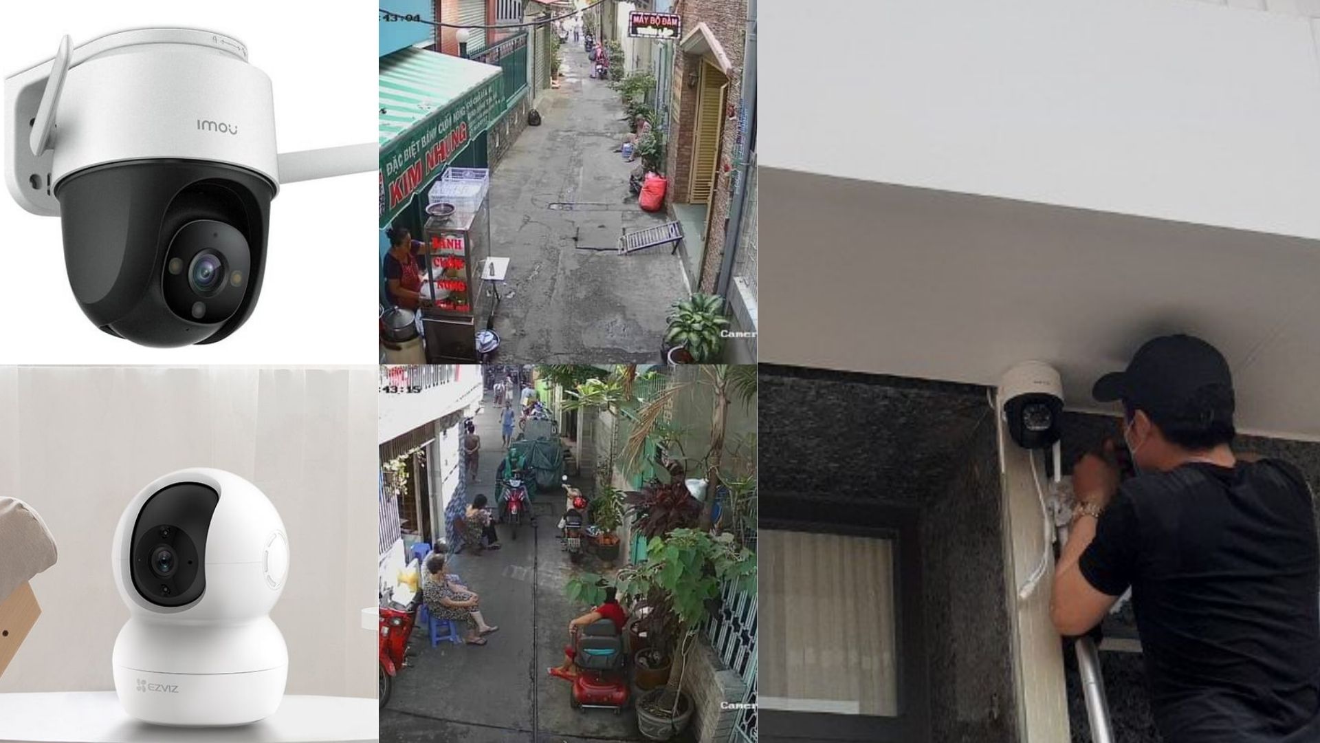 Lắp đặt,di dời, sửa chữa camera giám sát an ninh Ezviz, Kbone, Imou, Dahua giá rẻ đường An Dương Vương, Bà Hom, Hồng Bàng, Hùng Vương quận 6 TP.HCM