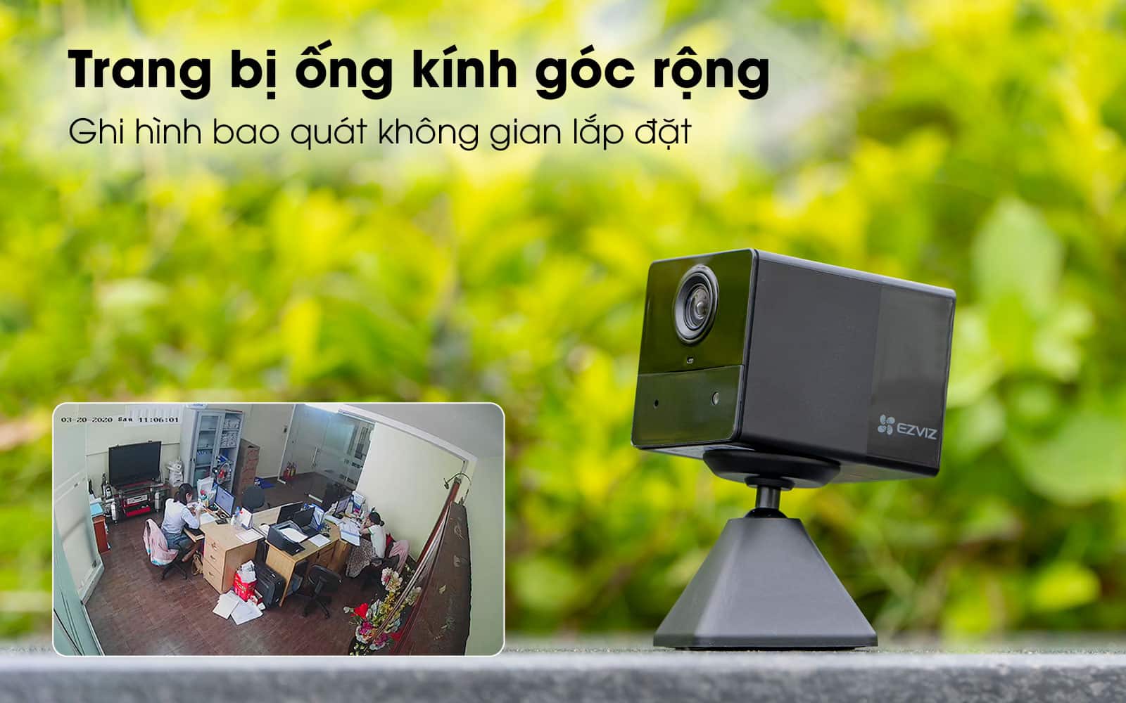 Camera wifi Ezviz-BC2 camera giấu kín ngụy trang