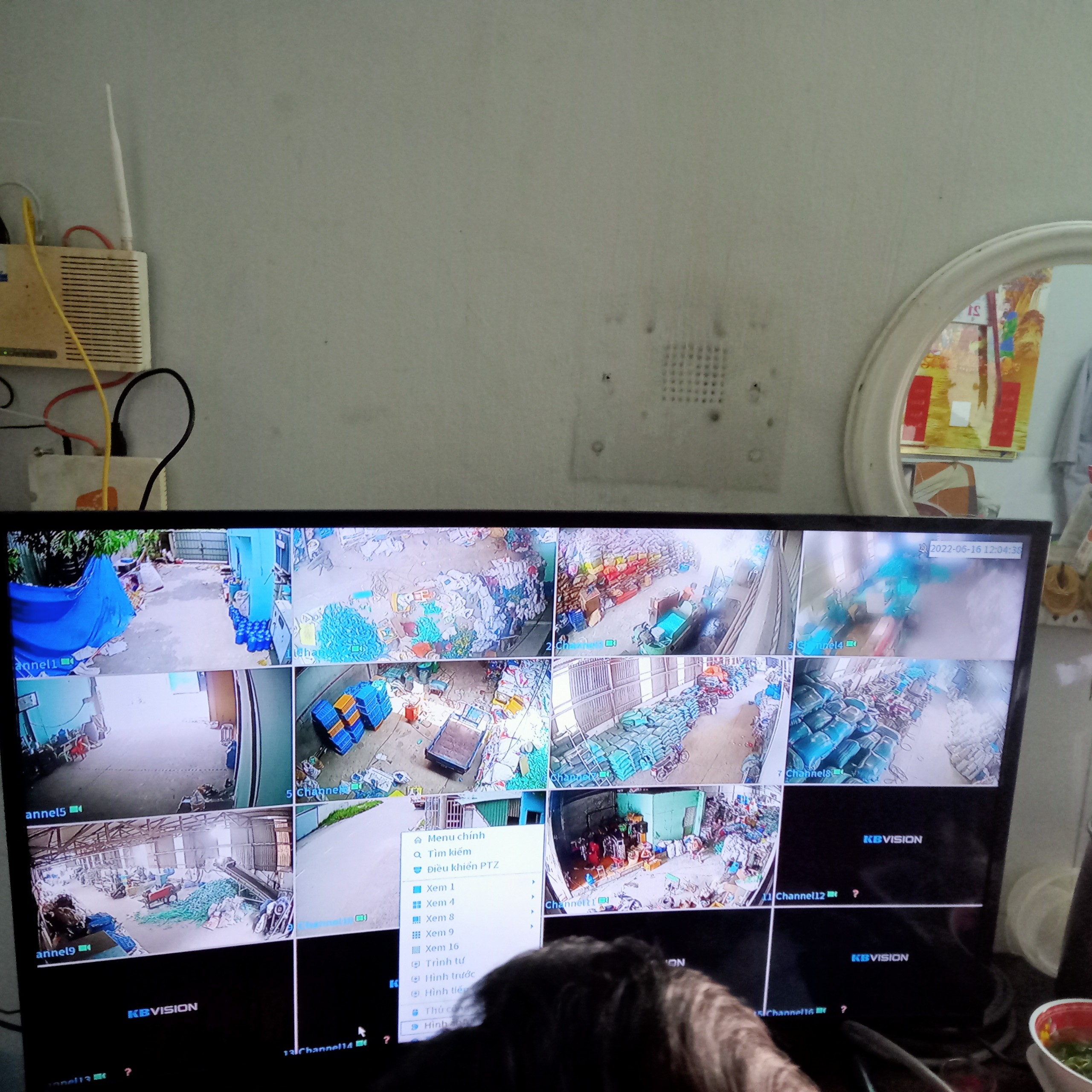 Sữa chữa camera Dahua hư nguồn không xem qua điện thoại , tivi dành cho nhà xưởng tại Quận 6