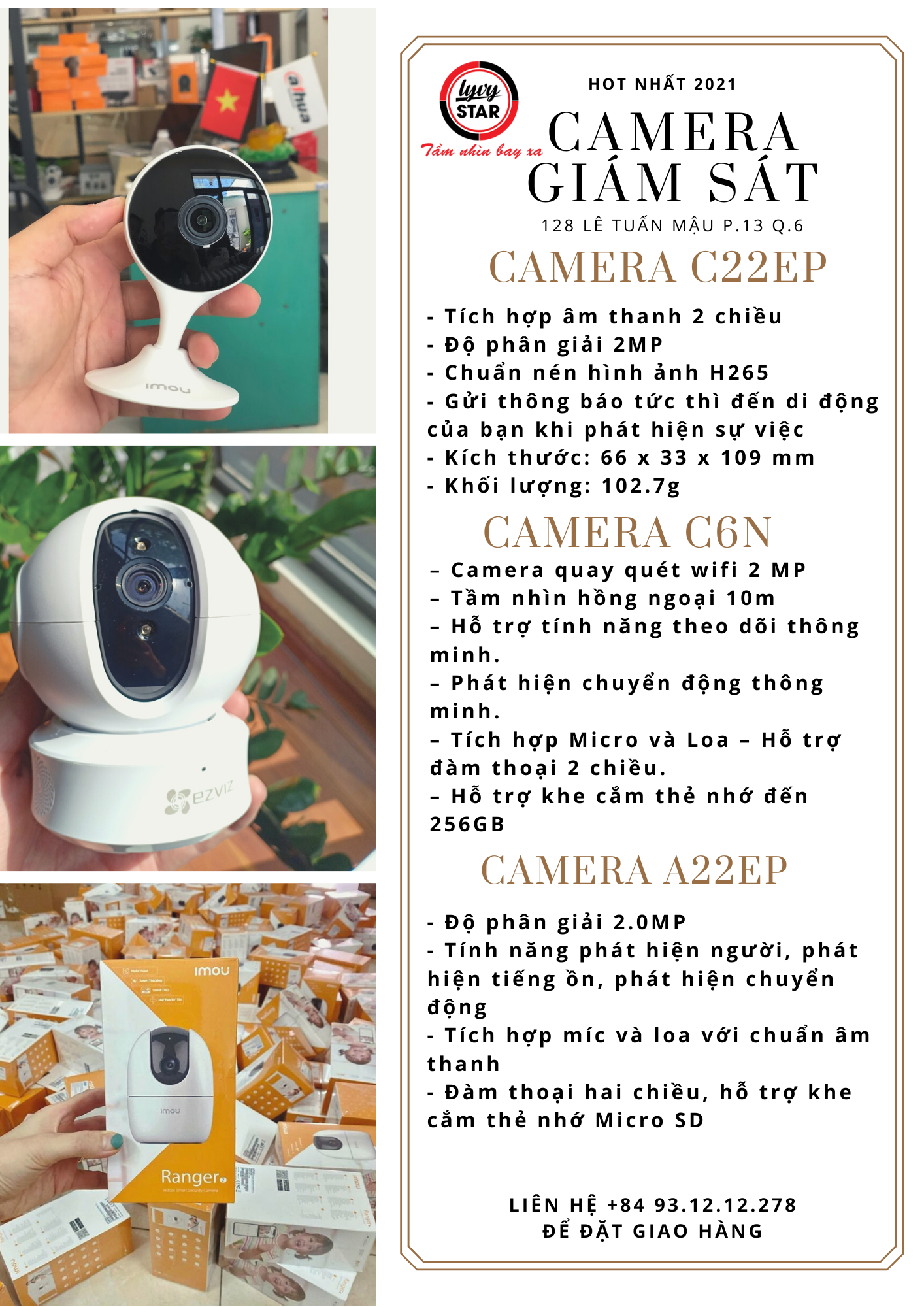 Lắp đặt camera giám sát tại nhà khu vực Quận 7 TpHCM. Dịch vụ lắp đặt - sửa chữa camera.