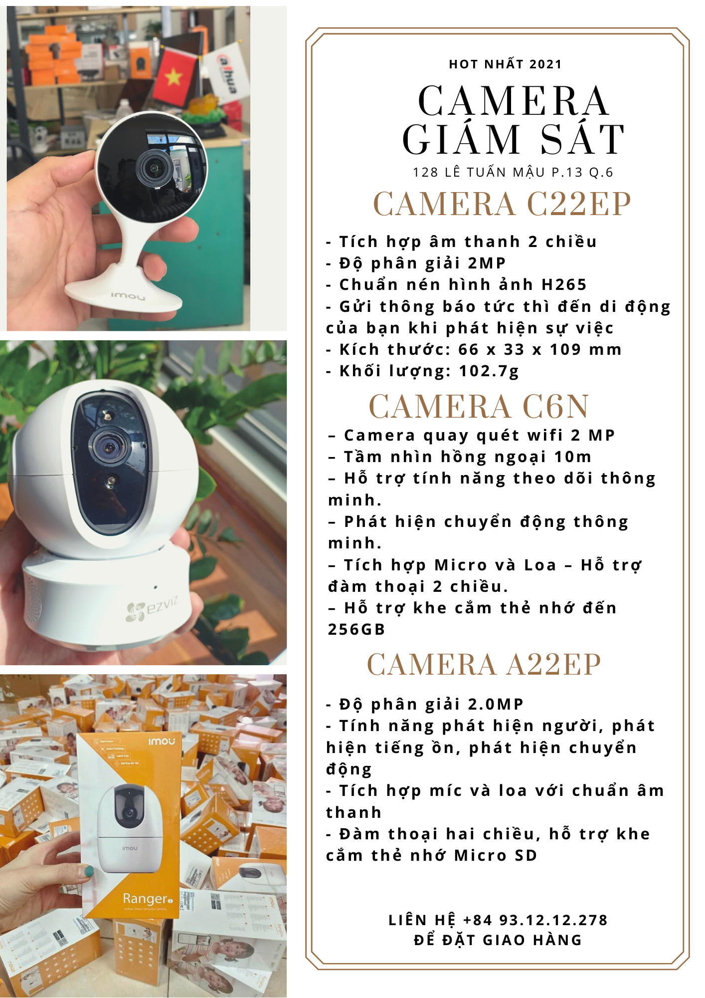 Camera quan sát tại Quận 7. Dịch vụ cung cấp và lắp đặt camera quan sát chính hãng, giá rẻ tại TpHCM