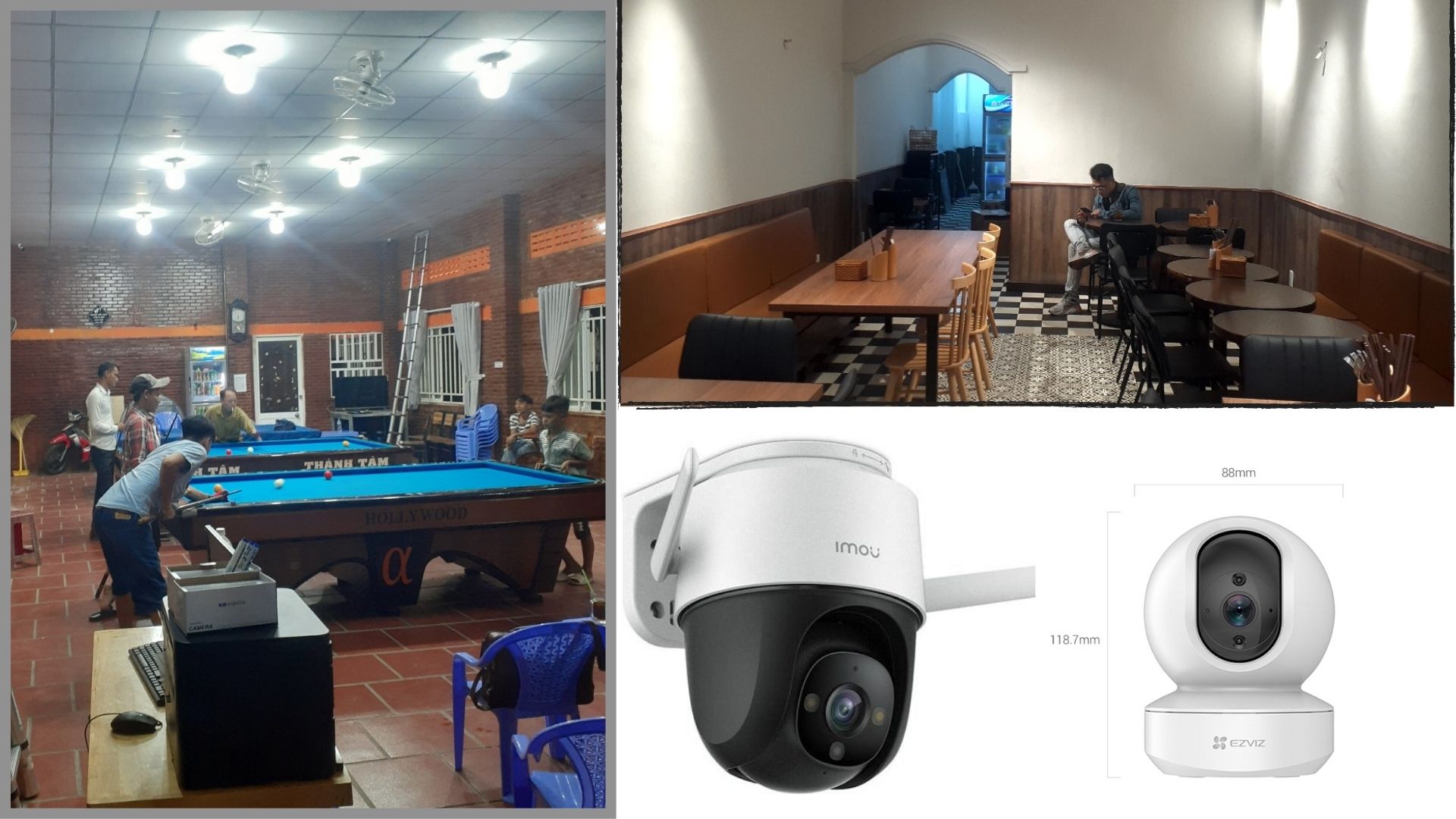 Lắp camera Ezviz trọn bộ camera Wifi, camera Analog giá rẻ đường đường Hồng Bàng, Hùng Vương, Hậu Giang quận 6