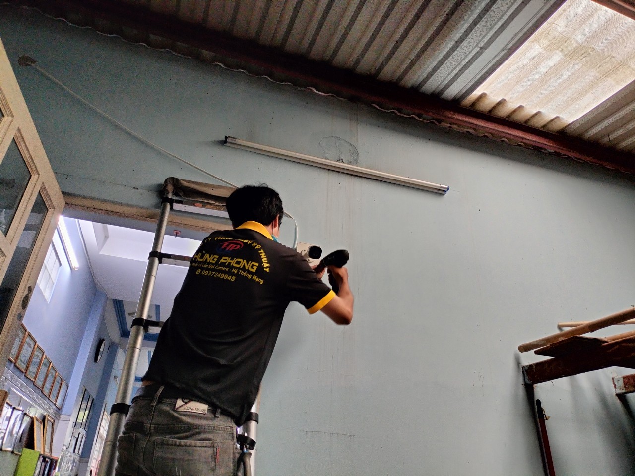 Di dời lắp đặt camera cho hộ gia đình giá rẻ tại đường nguyễn văn luông quận 6