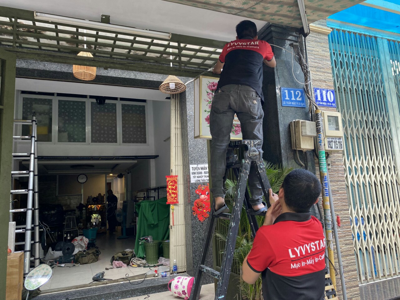 Lắp đặt trọn bộ camera giám sát wifi trên đường Chiến Lược, Ấp Chiến Lược, Tân Hòa Đông quận Bình Tân