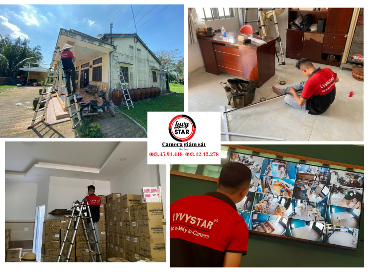 Lắp đặt camera giám sát chính hãng giá rẻ tại Quận 6