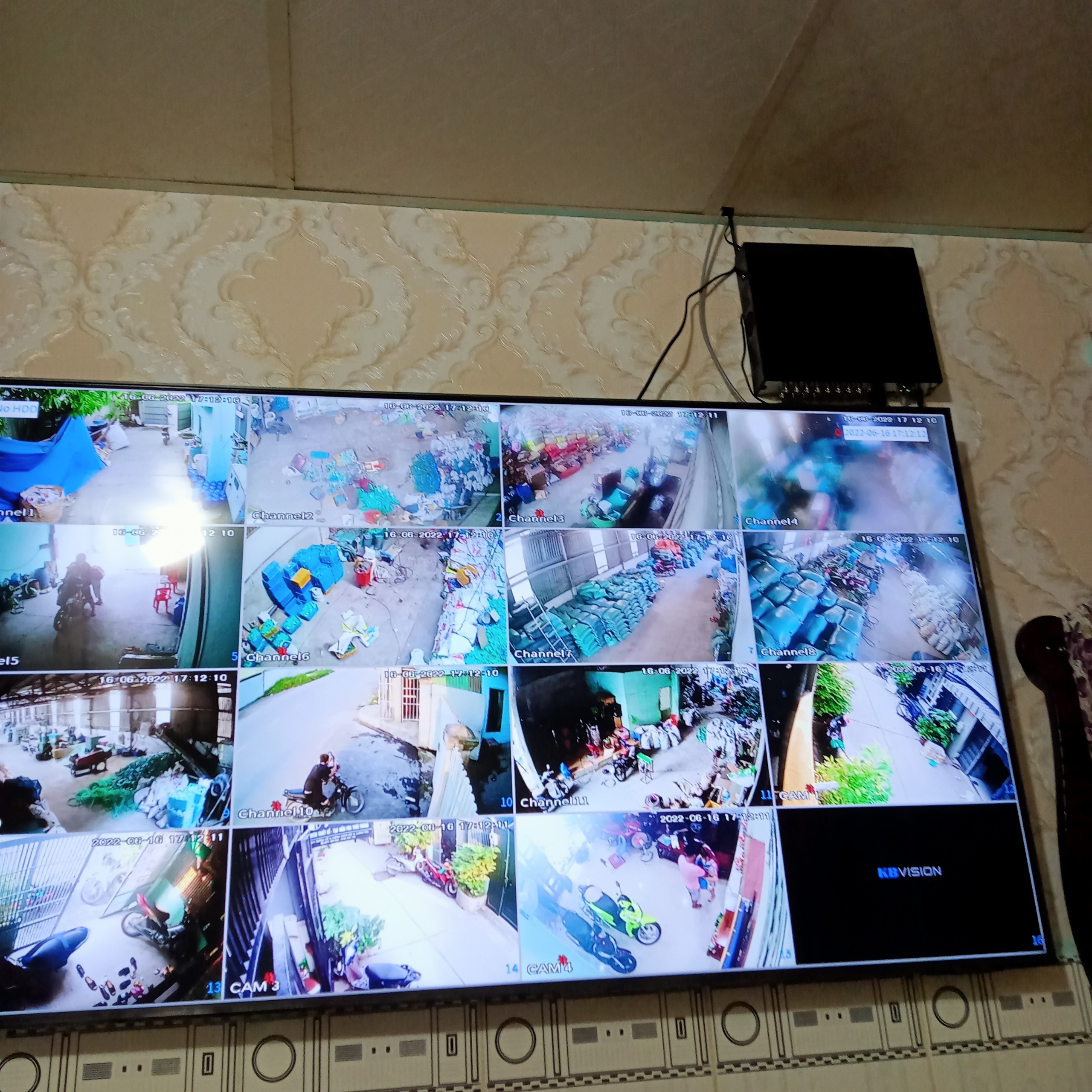 Sữa chữa camera Dahua hư nguồn không xem qua điện thoại , tivi dành cho nhà xưởng tại Quận 6