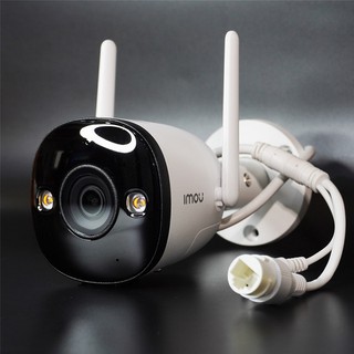 Camera WIFI IMOU F42EFP lưu trữ thẻ nhớ âm thanh  ánh sáng màu  nhìn đêm còi hú báo động ngoài trời chống nước