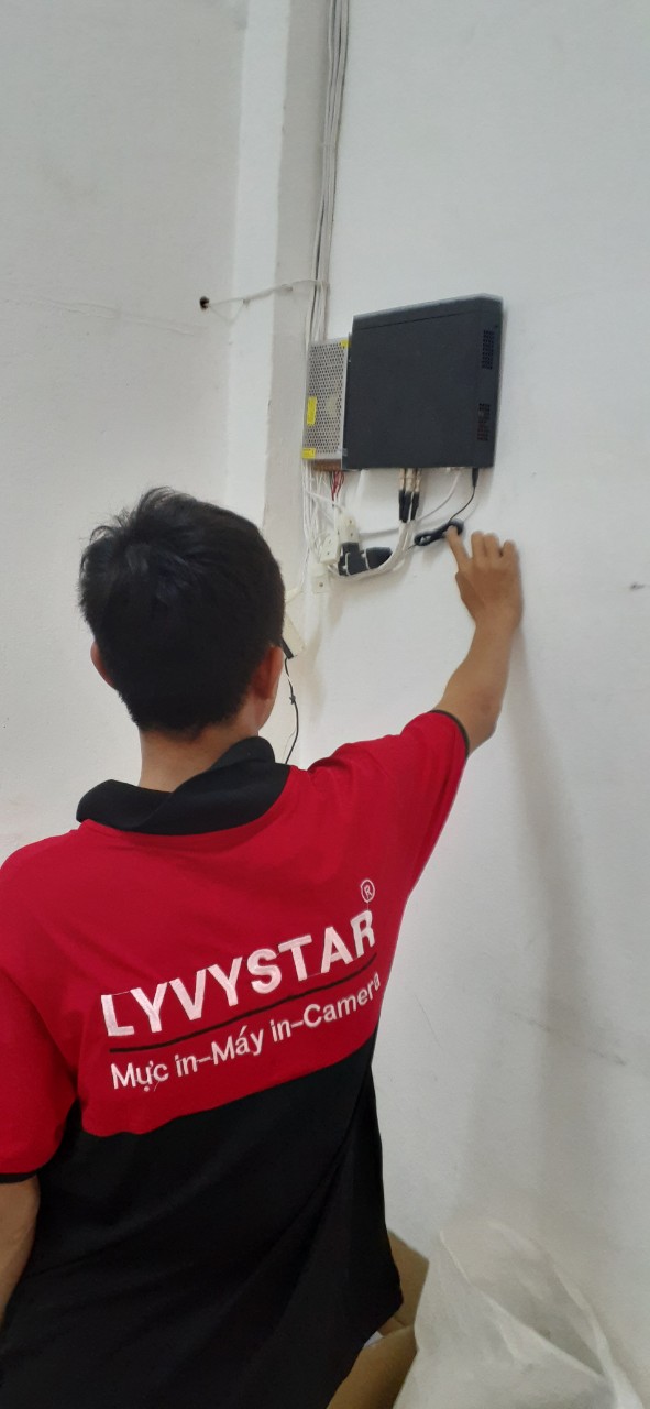 Lắp đặt camera hikvision cho nhà phố nhà ở tại Bến Lức Long An