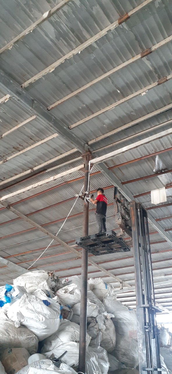 Di dời sữa chữa lắp đặt camera kbvision,kbvision,dahua tận nơi giá rẻ cho kho xưởng sản xuất tại Đức Hoà Long An