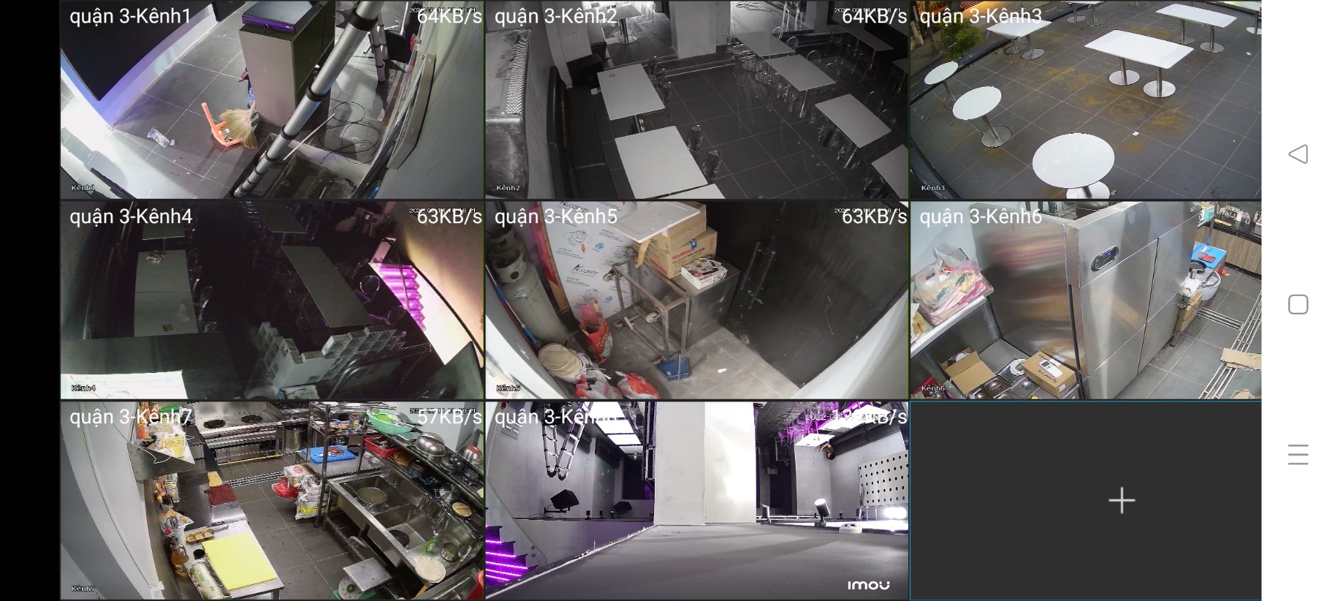 Lắp đặt camera cho quán bar tại quận 6