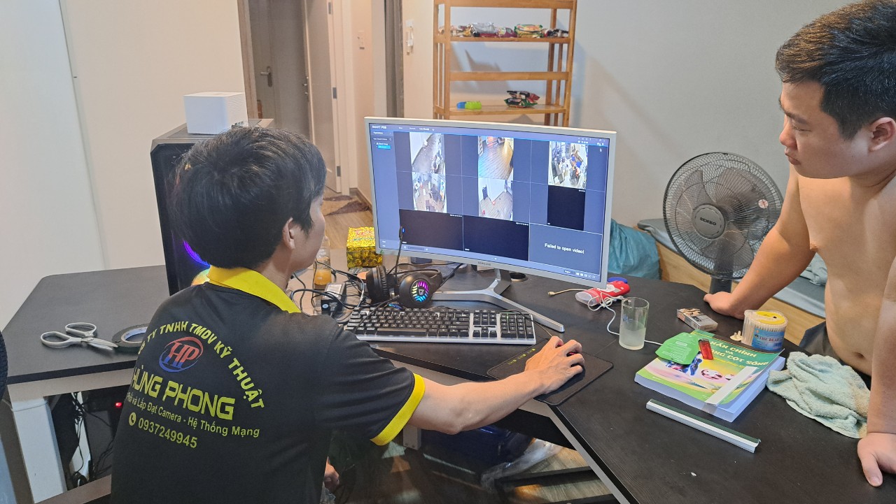 lắp đặt sữa chữa camera giá rẻ tại Bến Lức Long An