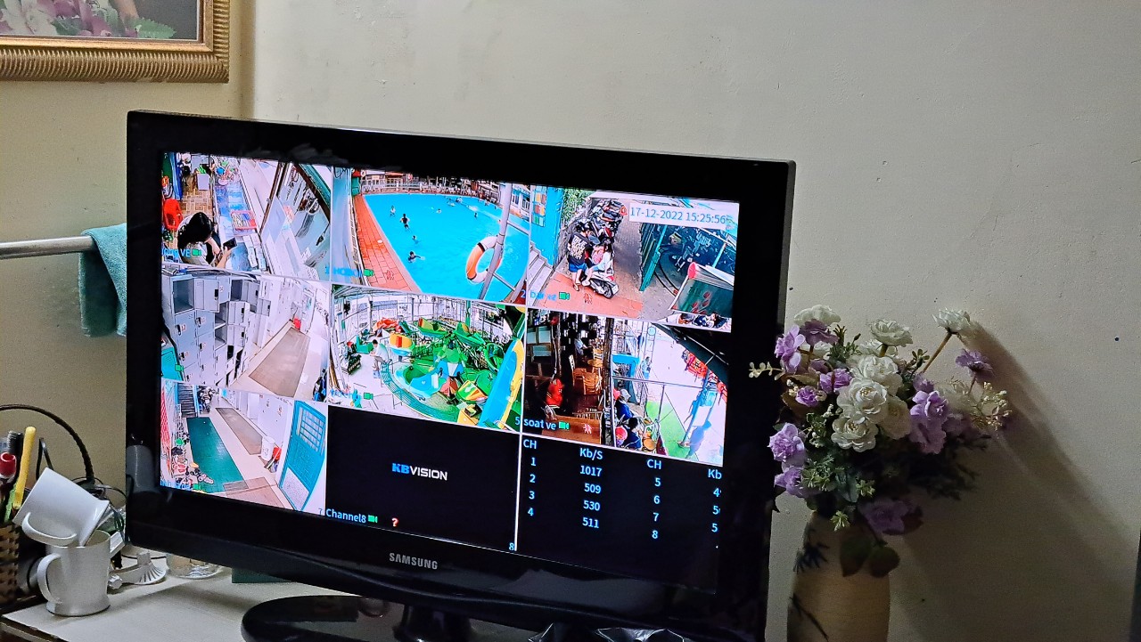 Sữa chữa camera Kbvision,Dahua,Hikvision hư nguồn mất hình tại Tân Bình Phú Nhuận