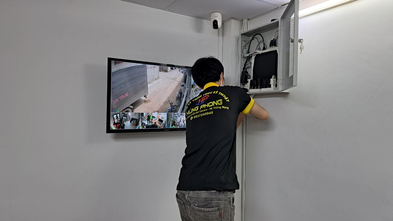 Lắp đặt camera Wifi tại Tân Bình