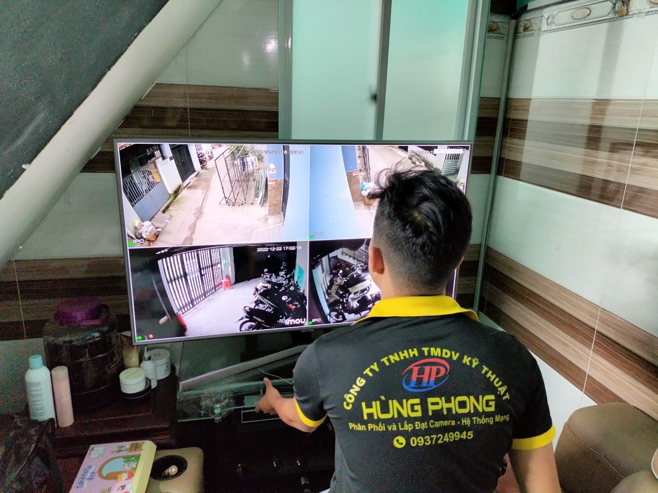 Lắp đặt camera IP Kbvision chính hãng tại Tân Bình TP.HCM