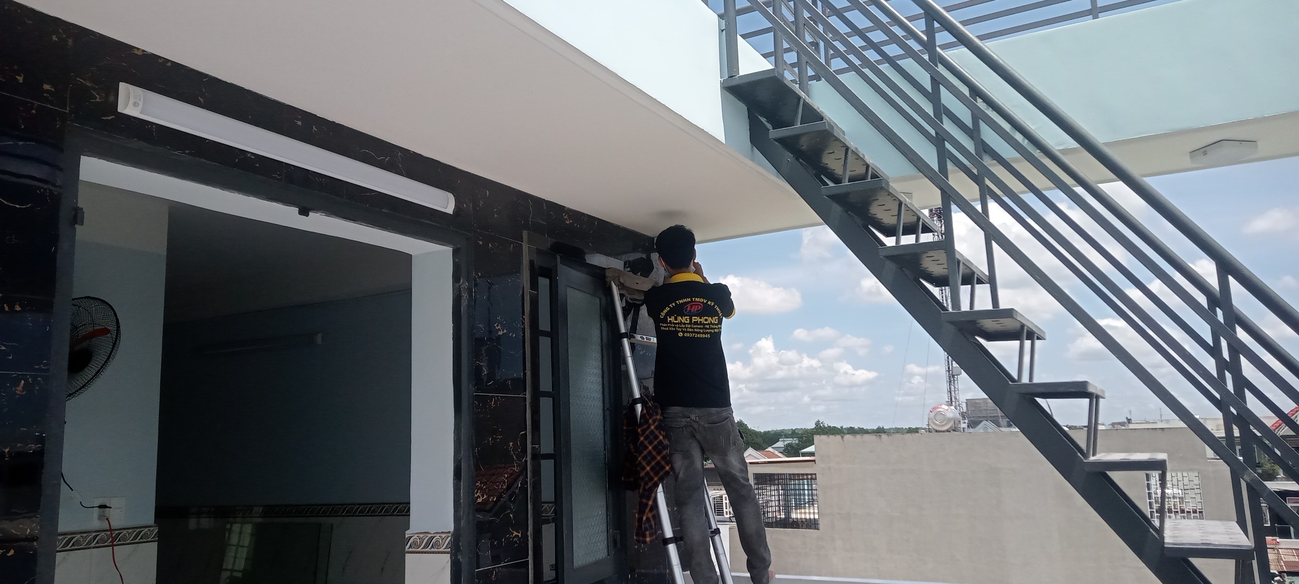 Lắp đặt camera quan sát gia đình giá rẻ tại đường Võ Văn Vân Vĩnh Lộc