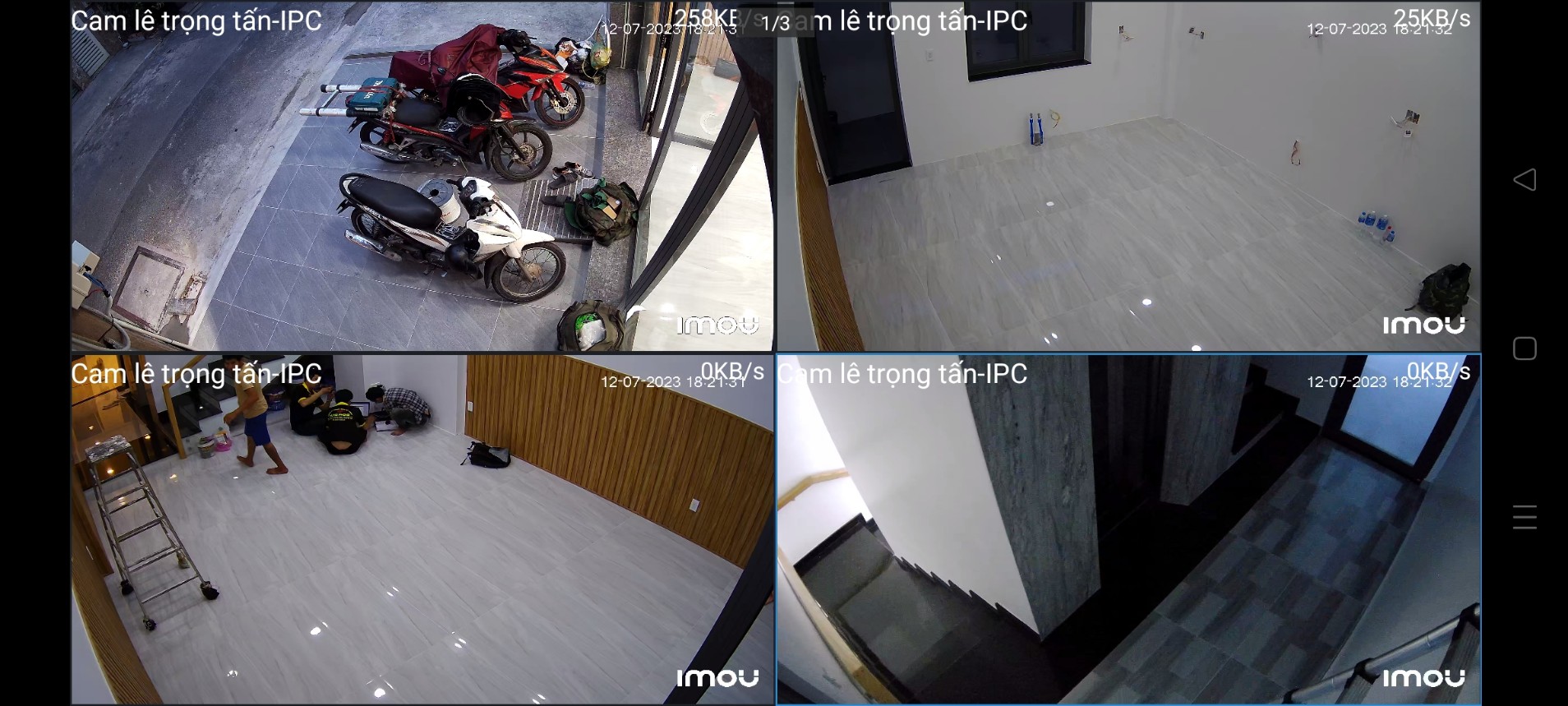 Đơn vị lắp đặt sữa chữa camera quan sát cho nhà phố tại Vĩnh Lộc A Bình Chánh