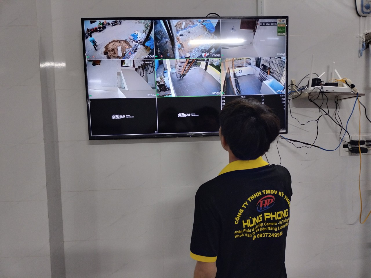 Lắp đặt camera wifi tại Vĩnh Lộc