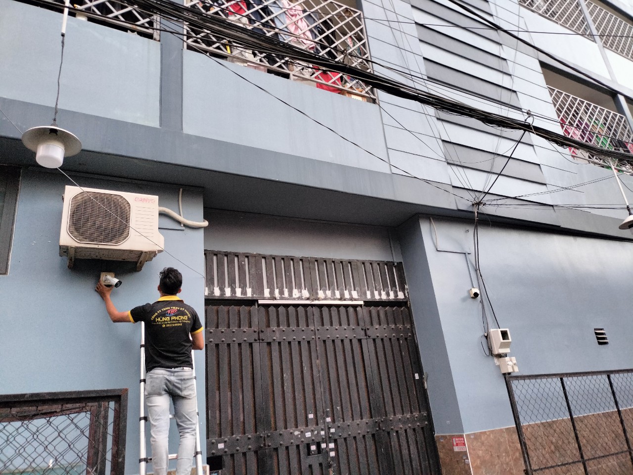 Lắp đặt camera tại Mỹ Hạch Long An