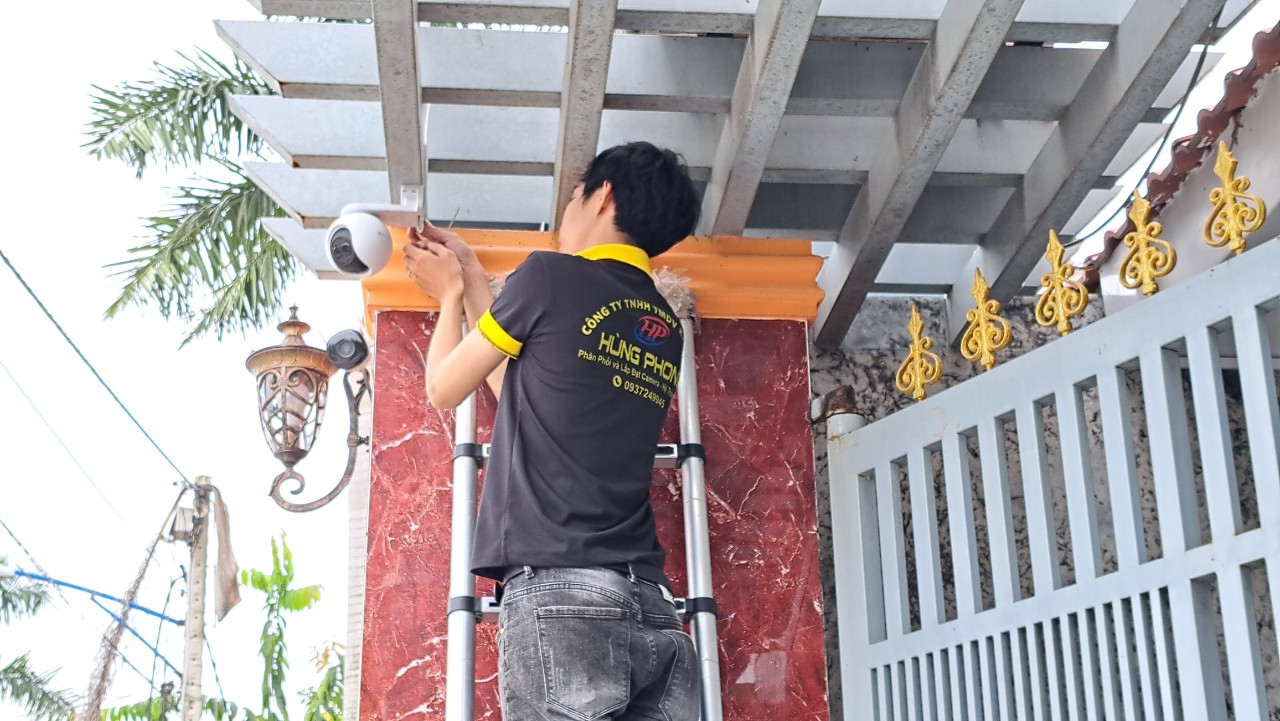 Lắp đặt camera imou tại Long An