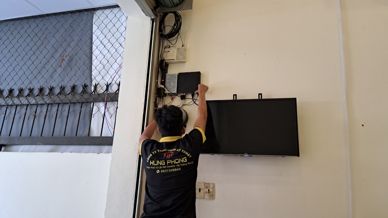 Cách khắc phục lỗi đầu thu camera quan sát không lên hình tại Long An.