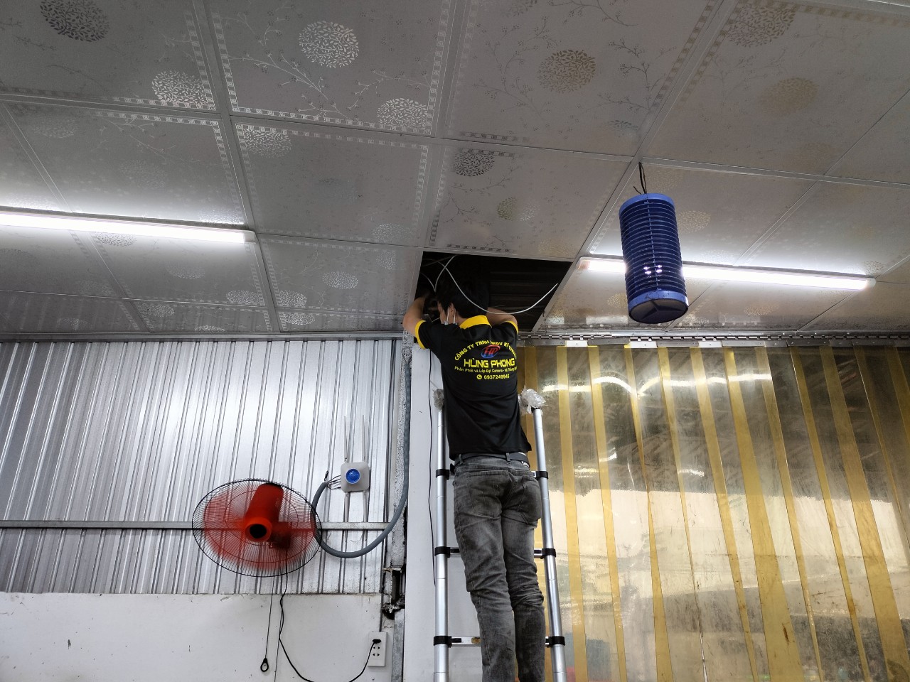 Lắp đặt camera EZVIZ ngoài trời giá rẻ chính hãng trọn gói tại Tân Phú