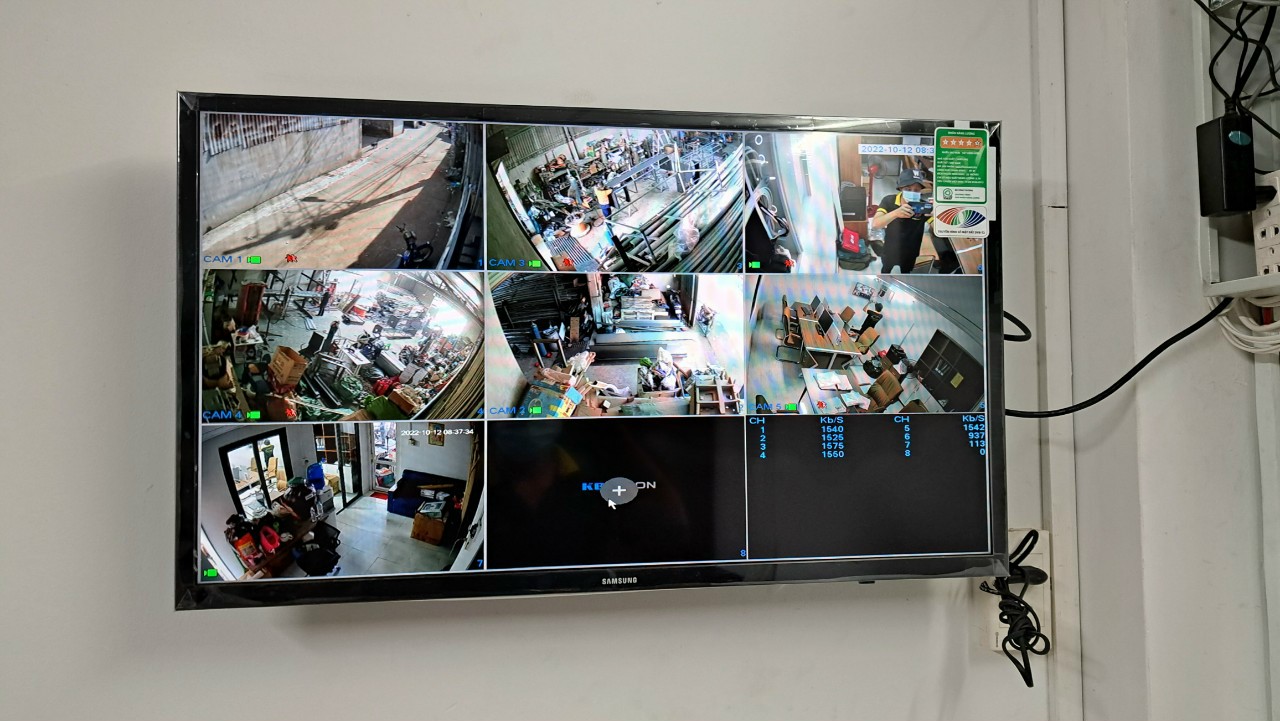 Lắp đặt camera khu công nghiệp Hoàng Gia tại Long An