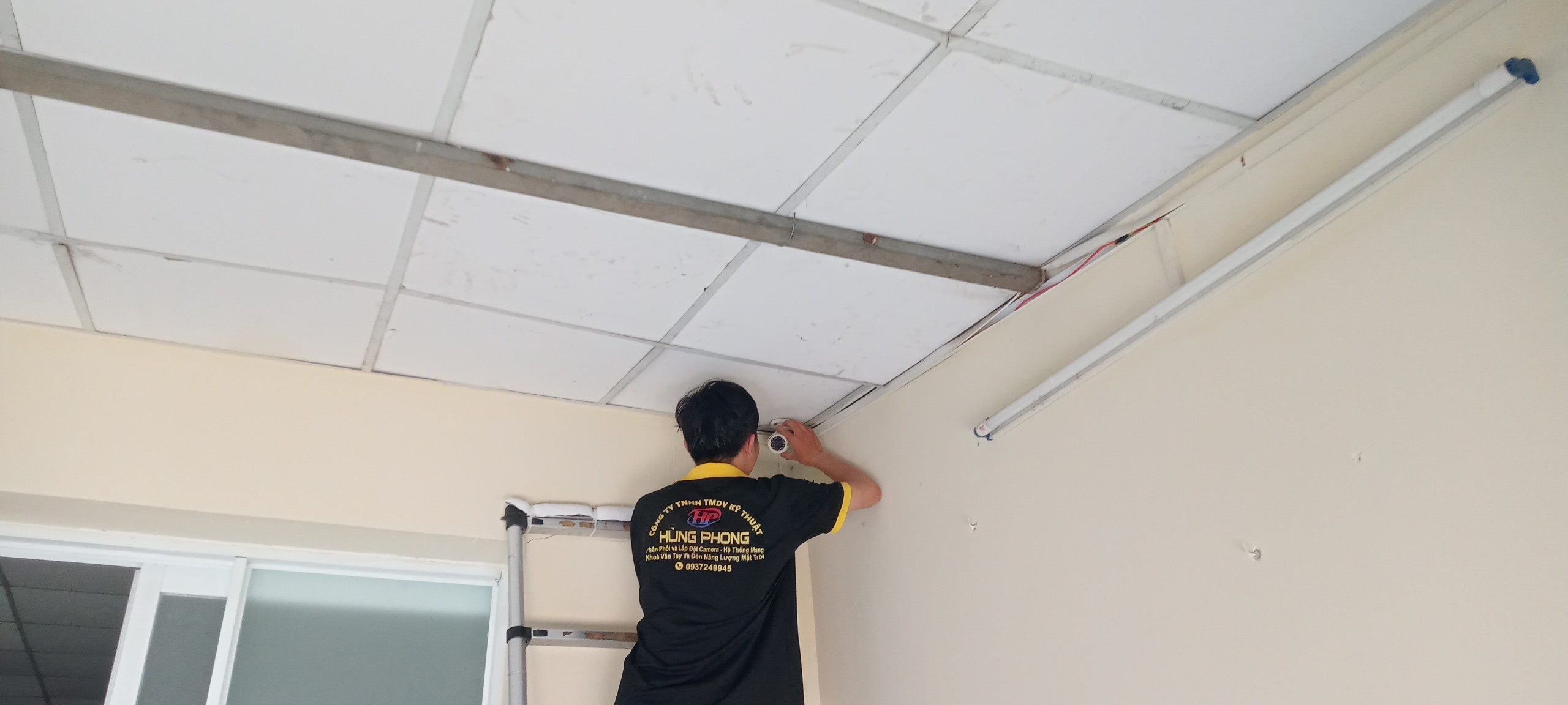 Lắp đặt camera quan sát nhà xưởng tại Long An.
