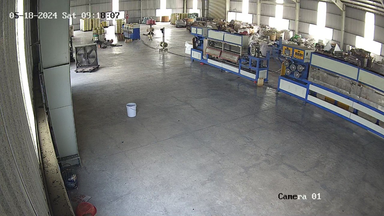 Di dời camera quan sát nhà xưởng tại Long An.