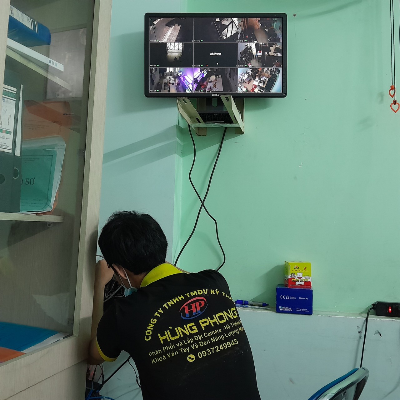 Lắp đặt,di dời camera Hikvision giá rẻ tại Long An.