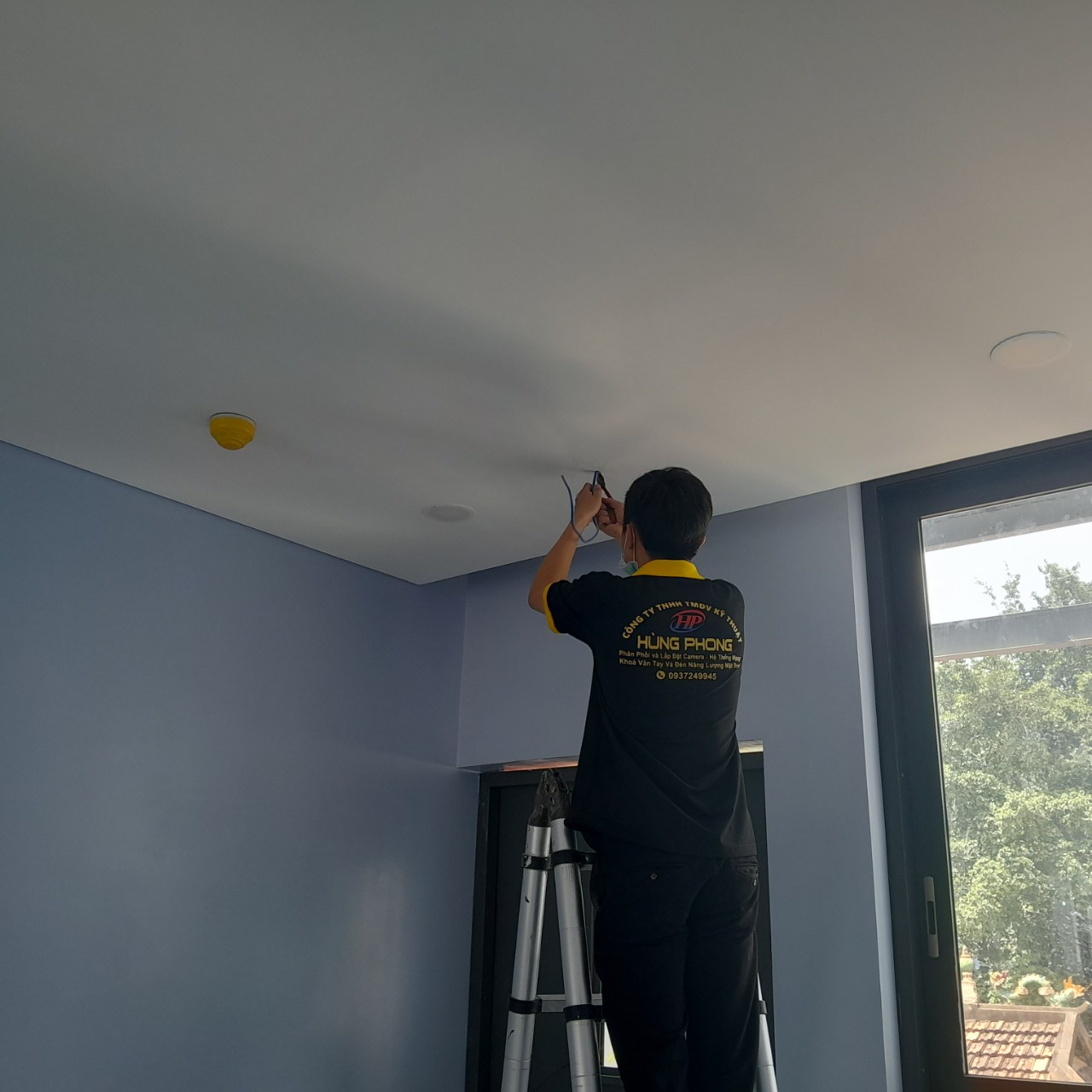 Lắp đặt camera wifi báo động giá rẻ tại Long An.