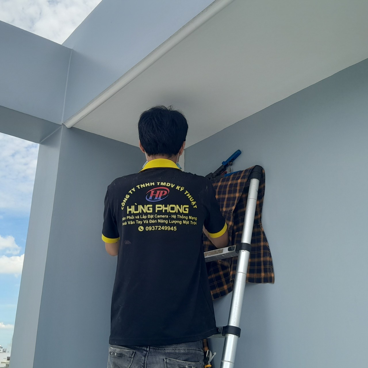 Lắp đặt camera quan sát nhà xưởng tại Long An.