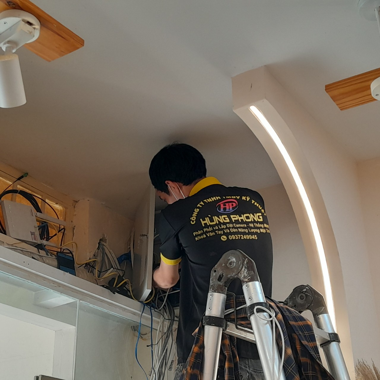 Khắc phục camera Hikivision,Dahua,Kbvision mất hình tại Long An.